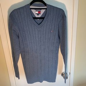 Tommy Hilfiger Men's V-Neck Sweater Blue /NEW/